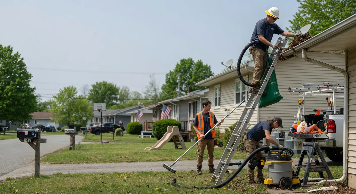 Gutter Installation in Sparland, IL near me